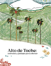 Cover of Alto de Toche: animales y paisajes para colorear