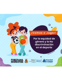 Cover of ¡Vamos a Jugar! Por la equidad de género y la No discriminación en el deporte