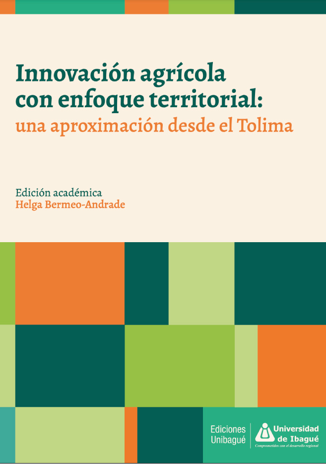 Cover of Innovación agrícola con enfoque territorial: una aproximación desde el Tolima