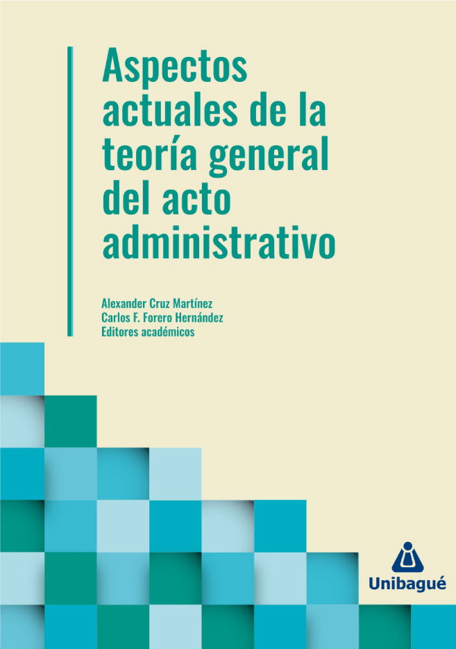 Cover of Aspectos actuales de la teoría general del acto administrativo