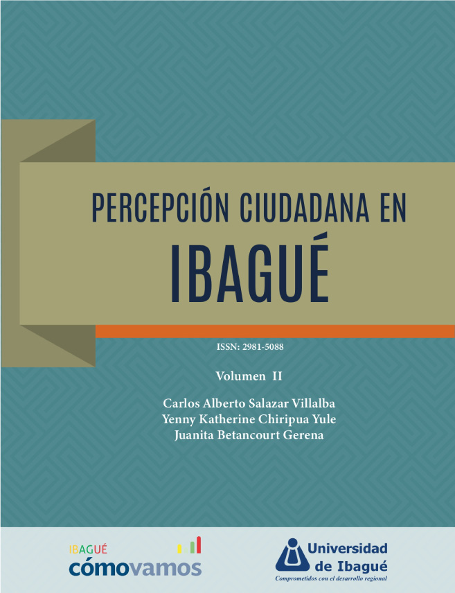 Cover of Percepción ciudadana en Ibagué Vol.2