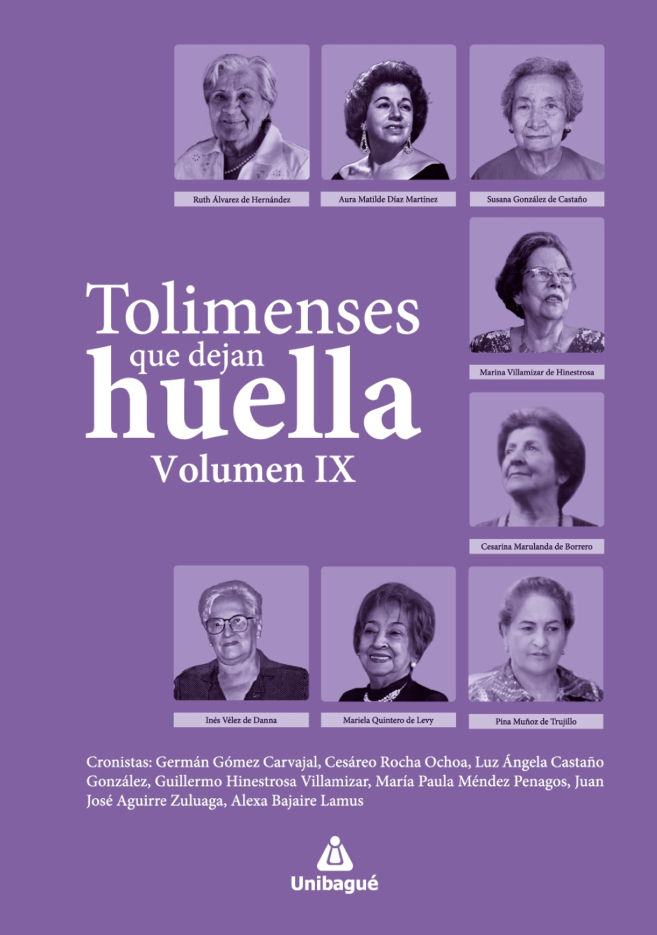 Cover of Tolimenses que dejan huella Volumen IX